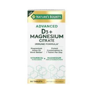 Nature's Bounty Advanced Vitamin D3 with Magnesium Citrate