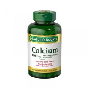 Nature’s Bounty Calcium Plus Vitamin D3,1200 mg