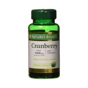 Nature’s Bounty Cranberry Fruit 4200 mg with Vitamin C