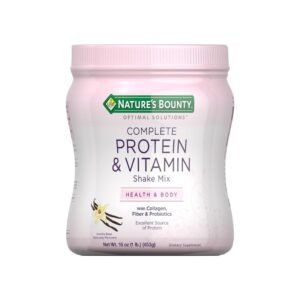 Nature's Bounty Optimal Solutions Protein Powder with Vitamin C