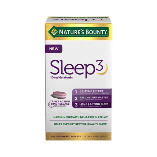 Nature's Bounty Sleep3 10mg. Melatonin (2)