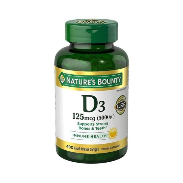 Nature’s Bounty Vitamin D3 125 mcg