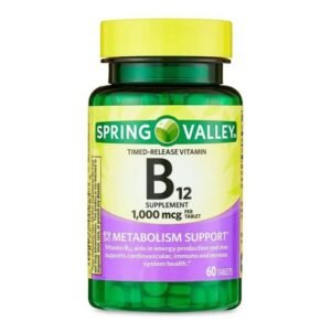 Spring Valley Timed-Release Vitamin B12 Tablets, (5)