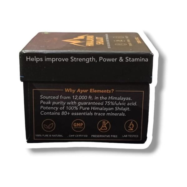 Ayur Elements Himalayan Shilajit -20gm