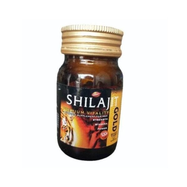 Dabur Shilajit Gold Premium Vitality Supplement - 12 capsules