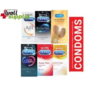 Durex All Night Pleasure Combo Pack of 10 X 6 = 60Pcs Condom