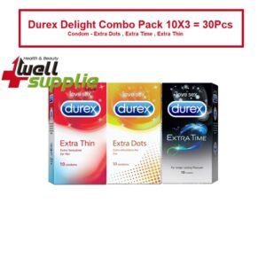 Durex Delight Combo Pack of 10X3 = 30Pcs - Condom