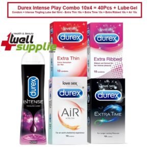 Durex Intense Play Combo 10x4 = 40Pcs Condom