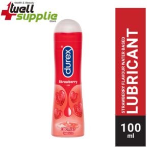 Durex Play Sweet Strawberry Flavoured Lubricant Lube Gel - 100ml