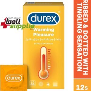 Durex Warming Pleasure Extra Sensation Condom - 12pcs Pack