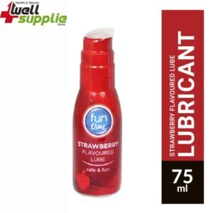 Funtime Strawberry Stimulating Water Based Lubricant Gel -75ml (UK)