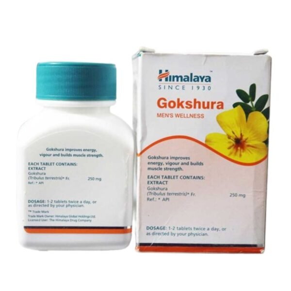 Himalaya Gokshura Men's Wellness - 60 Tablets | Improves vigor