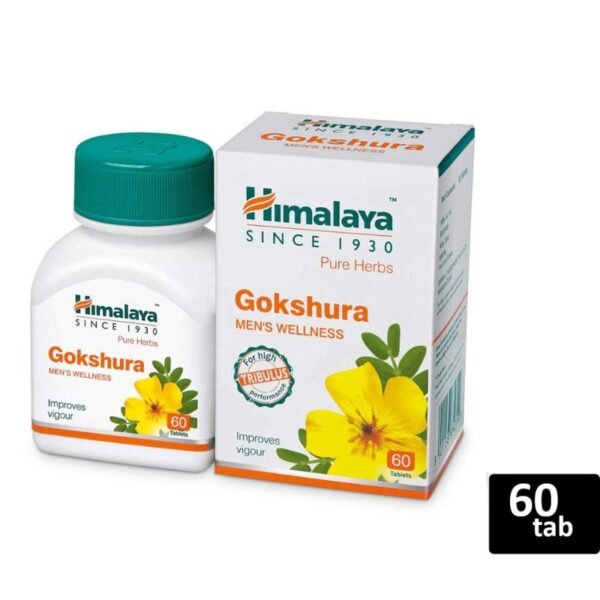 Himalaya Gokshura Men's Wellness - 60 Tablets | Improves vigor