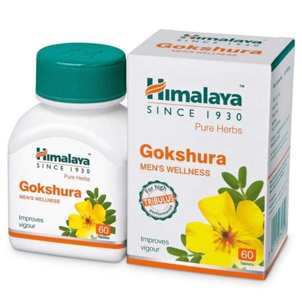 Himalaya Gokshura Men's Wellness - 60 Tablets | Improves vigor