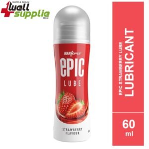 Manforce Epic Lube Strawberry Flavored Lubricant Gel - 60ml(India)