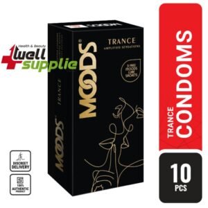 Moods Trance Extra Dotted Amplified Sensations Condom -10Pcs Pack