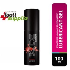 NottyBoy SLIDE Water Based Lubricant Intimate Massage Lube Gel (Strawberry Flavored) – 100ml