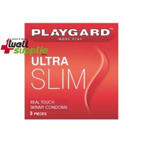 Playgard Ultra Slim Real Touch Skinny Condom -3Pcs Pack (India)