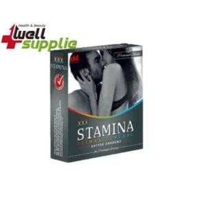 XXX Stamina Climax Control Dotted Condom - 4Pcs pack