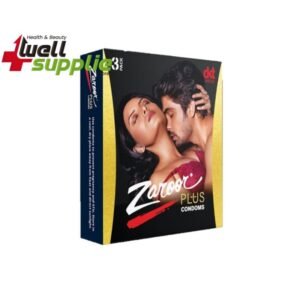 Zaroor Plus Pink Condom - 3Pcs Pack