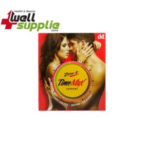 Zaroor TimeMax Climax Control Dotted Coloured Condom - 3Pcs Pack